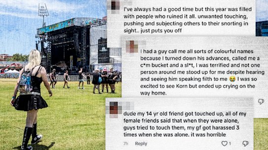 The organisers of alternative music festival Good Things have been accused of ignoring allegations of men groping women, filming up women’s skirts and abusing those who turned down their advances at events around the country.