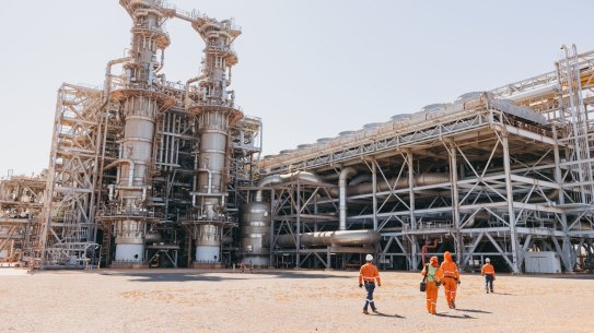 Woodside is doubling the size of its Pluto liquified natural gas plant in WA’s north-west.