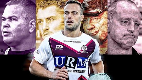 Luke Brooks is up to his ninth coach in the NRL