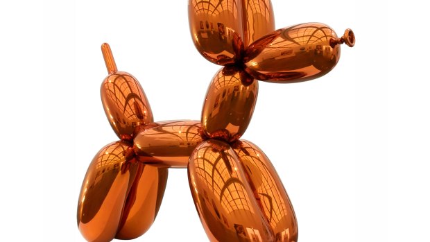 Whoops! Visitor smashes $60,000 Koons balloon dog sculpture