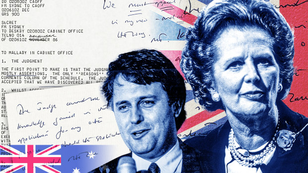 Turnbull, Thatcher and Packer: Declassified files reveal tycoon’s brush with notorious Spycatcher case