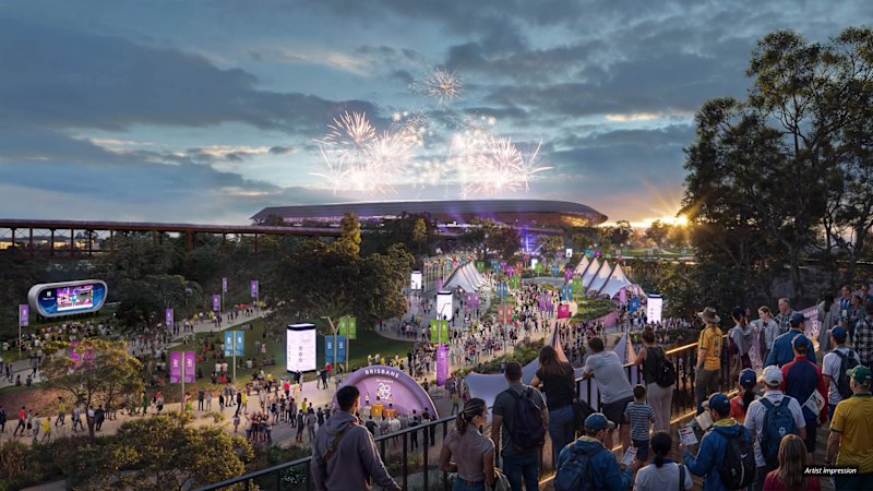 New masterplan reveals Victoria Park stadium site and pedestrian bridge links