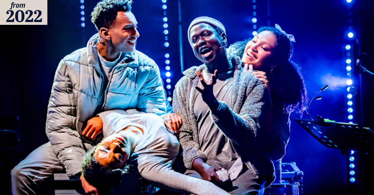 Raucous songs and bold characters lift this rock-gig musical