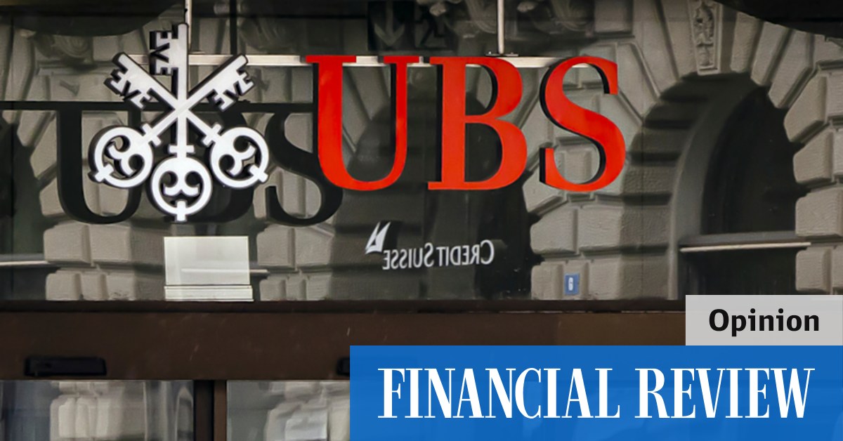 Credit Suisse UBS deal: Curing Credit Suisse should contain the chaos in the market - Vimarsana News
