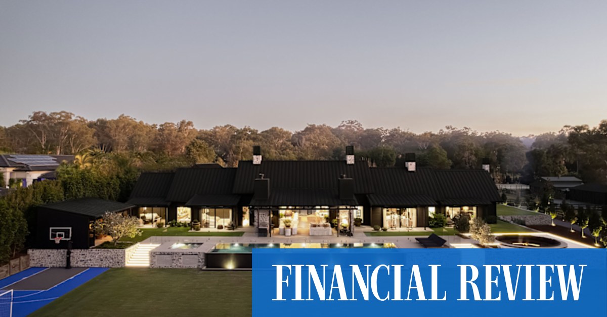 House prices: JLL Hotels executive's mansion to test Brisbane's $20.5m record house sale - Vimarsana News