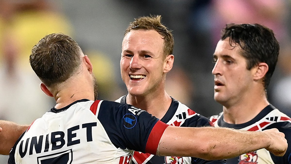 Question mark lingers over Roosters despite 70-point thumping