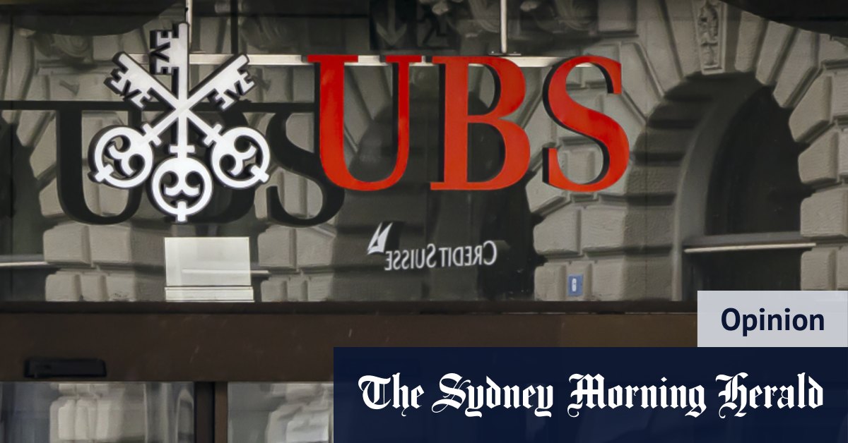 A crisis is (hopefully) averted as UBS bails out Credit Suisse