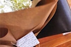 The bouquet of flowers Beau Lamarre-Condon allegedly had replicated. Supplied by the court