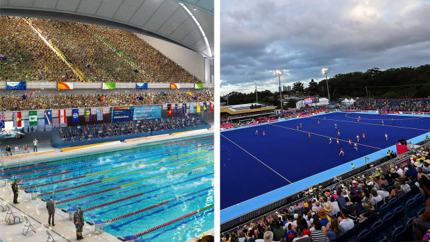 Swimming and hockey both want legacy venues from the Brisbane 2032 Olympic and Paralympic Games.