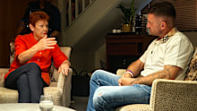 Controversial far-right figure Pauline Hanson has filmed a sit-down interview with far right figure Tommy Robinson.