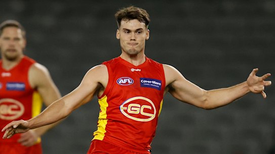 In demand: Gold Coast midfielder Jack Bowes will tour Geelong, Essendon and Hawthorn tomorrow and then make a call on his future.