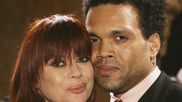 Chrissy Amphlett and Charley Drayton in 2006.