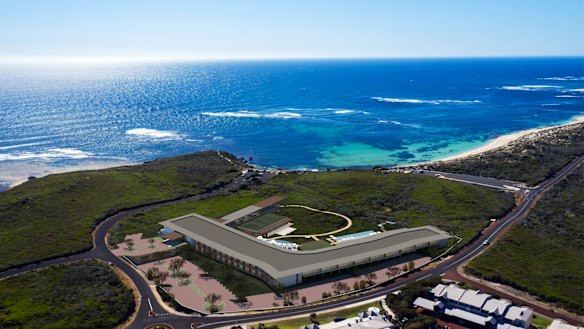 Saracen Properties plans to build a five star resort on the cliffs at Gnarabup.