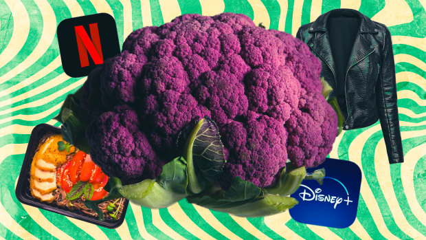 A giant purple cauliflower taught me that perhaps variety is not the spice of life.