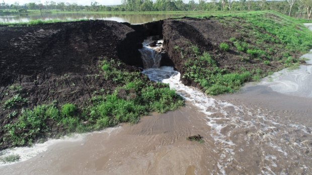 A leak in the Bolzan Quarry Dam sparked emergency warnings.