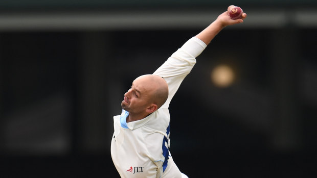 Nathan Lyon has been playing Shield cricket to prepare for the Test summer.