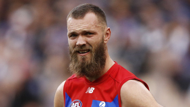 Max Gawn said his injury was "disgusting" but expects to play against Carlton on Sunday.