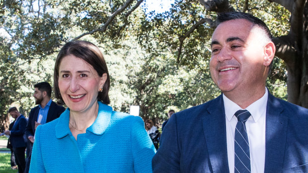 Gladys Berejiklian and John Barilaro have announced their new cabinet. 