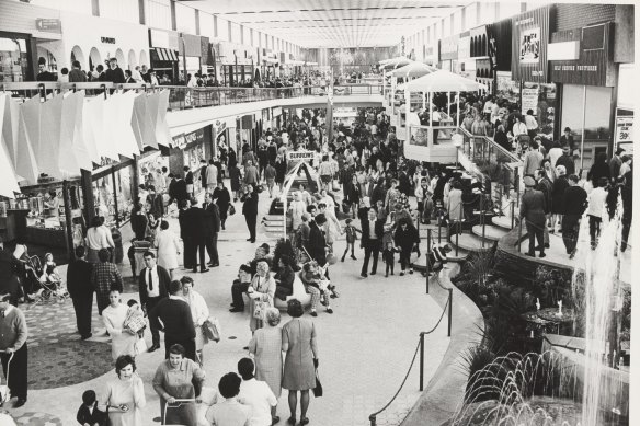 “My mother pushed me up in a pram”: Shoppingtown in 1969.