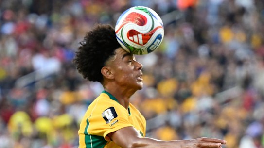 Australia’s Lucas Herrington played beyond his age.