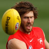 Swans’ ‘Ruck Jesus’ has his hands full on and off the field