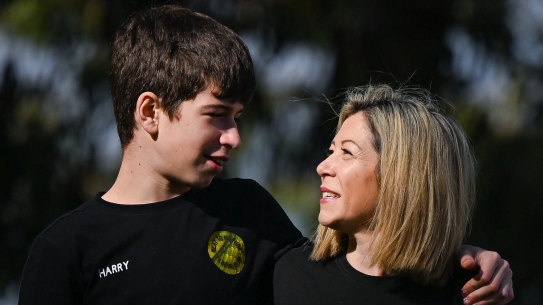 Bek Bishop desperately wants to see her 12-year-old son Harry succeed, but he suffers from anxiety and has barely been to school for three years. 