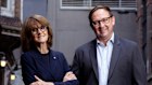 Standards Australia’s new CEO Rod Balding and the chair of its quantum committee Cathy Foley.