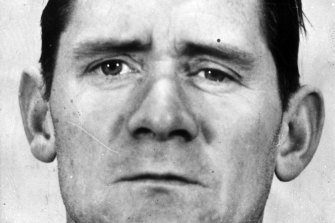Ronald Ryan, the last person to be executed in Australia. He was hanged in January 1967 at Pentridge Prison, Melbourne.