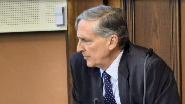 Much to do ... Dan Howard, SC, as commissioner of the ice inquiry in 2019. 