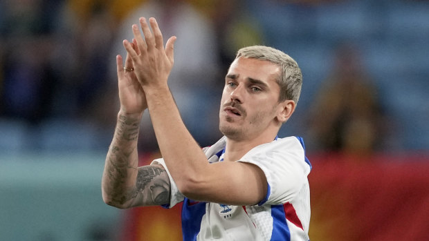 France’s Antoine Griezmann will be a threat for Australia.