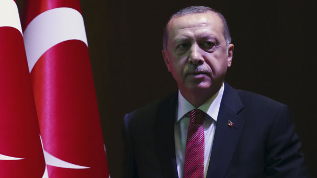 Following the case: Turkey's President Recep Tayyip Erdogan.