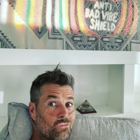Deep breaths: chef Pete Evans swears by his ozone treatments, along with the energy of pyramids and "anti bad vibe shields".
