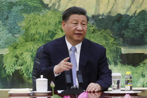 “The two sides have also made progress and reached the agreement on some specific issues,” Xi said at the start of the meeting.
