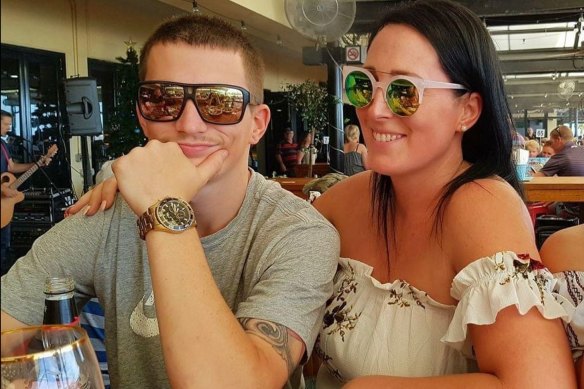 Luke Gilbert and mother Nicola.