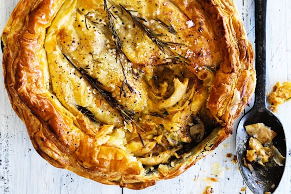 Jill Dupleix's chicken pot pie recipe.