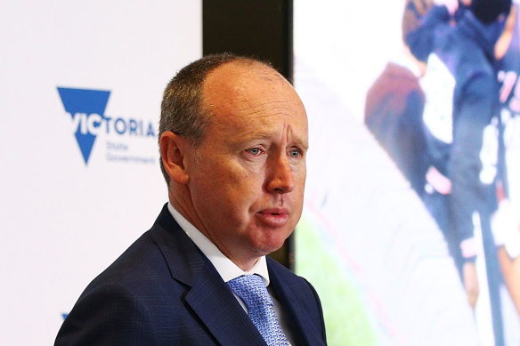 Outgoing Athletics Australia CEO Darren Gocher.