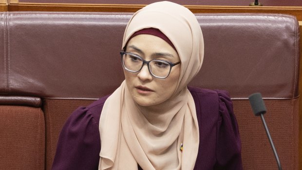 Labor senator Fatima Payman quits party committee in further sign of isolation