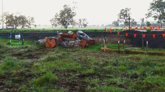Trees were felled along the Western Highway, as the state government resisted traditional owner calls for works to halt until an upcoming court case is resolved.