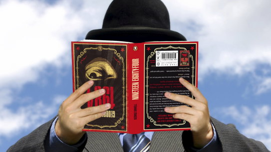 George Orwell’s dystopian Nineteen Eighty-Four.
