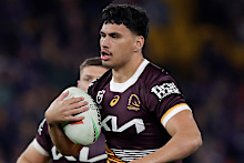 Ben Te Kura while playing for the Broncos.
