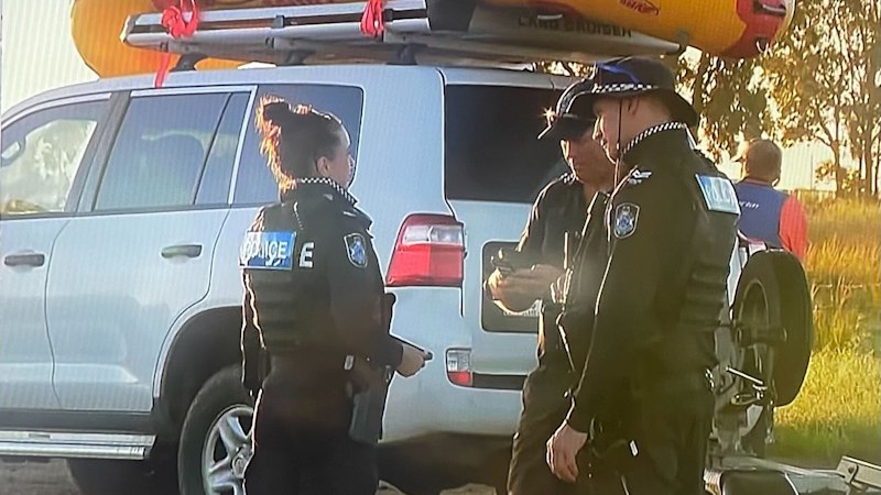 Man missing from houseboat in flood-ravaged Queensland town