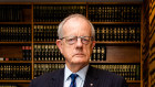 Thorough: Justice Paul Brereton in his chambers at the NSW Supreme Court 