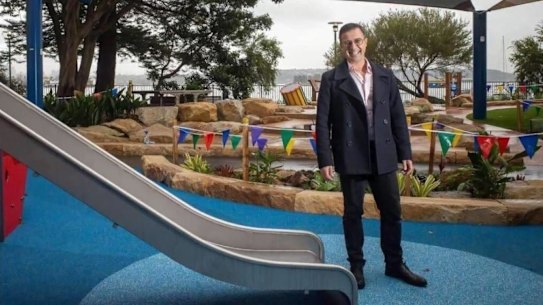 Richard Shields opened a new playground on Wednesday.