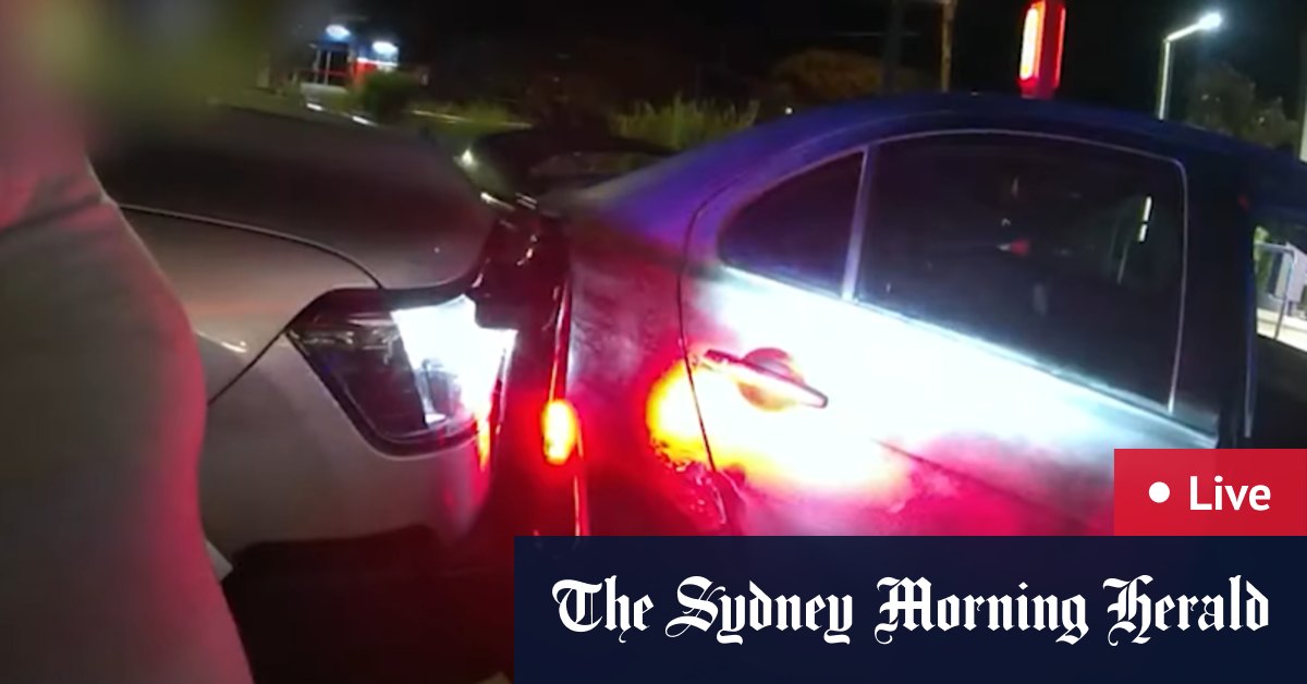 Brisbane news live: Woman allegedly rams two police vehicles with stolen car