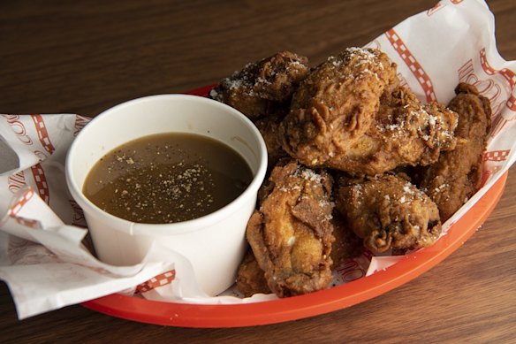 Original recipe wings at My Mother’s Cousin.