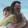 Walton Goggins and Aimee Lou Wood in The White Lotus. 