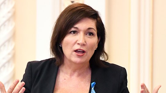 Queensland Environment Minister Leeanne Enoch said the Department of Environment and Science had outlined "uncertainties" following the CSIRO and GeoScience Australia report.