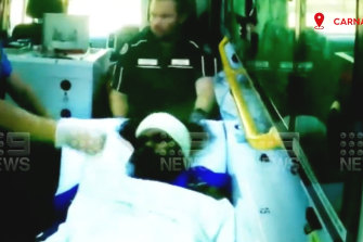 First images of the 36-year-old man in custody after Cleo Smith was rescued. 