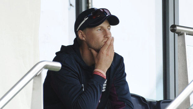 England captain Joe Root could only watch as Australia bowled their way to victory.