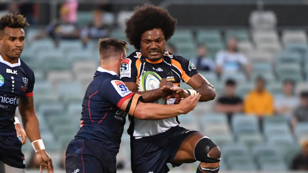 Henry Speight failed to finish the second half against the Rebels.
